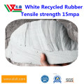 Supply White Recycled Rubber, Latex Recycled Rubber Strong High Temperature Resistant White Latex Recycled Rubber